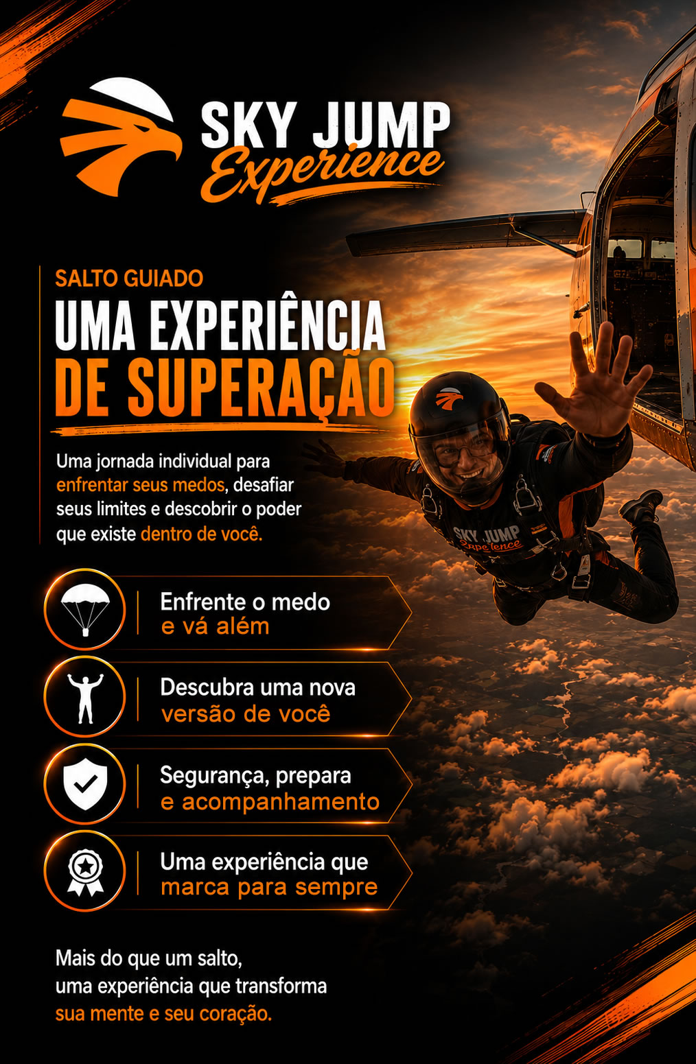 Salto Guiado - Sky Jump Experience